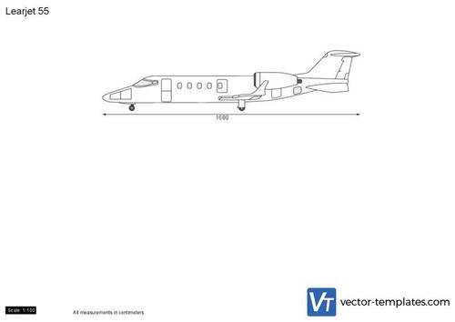 Learjet 55