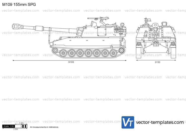 M109 155mm SPG