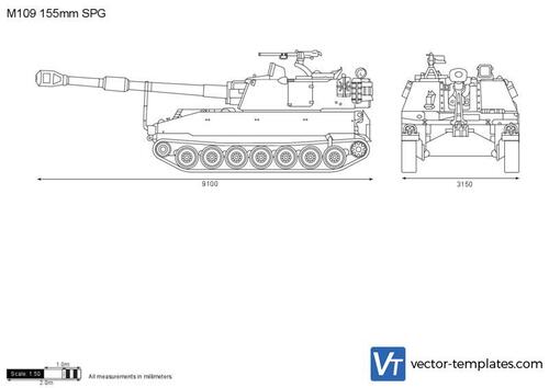 M109 155mm SPG