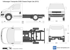 Volkswagen Transporter T5.2 SWB Chassis Single Cab