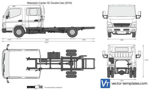 Mitsubishi Canter 3C Double Cab