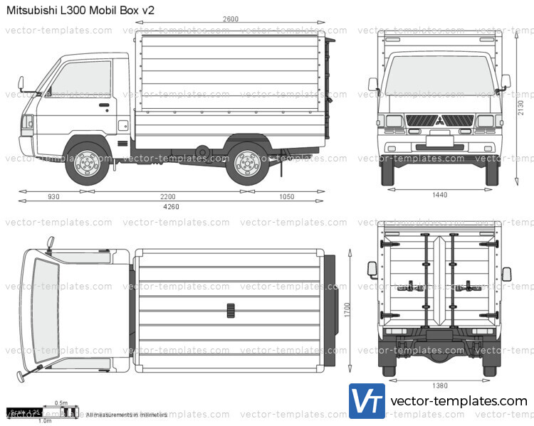 Mitsubishi L300 Mobil Box v2