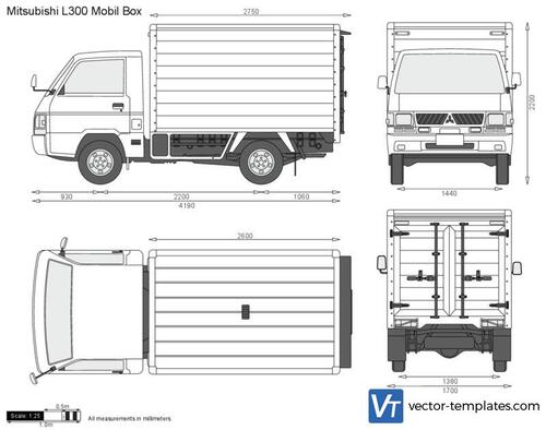 Mitsubishi L300 Mobil Box