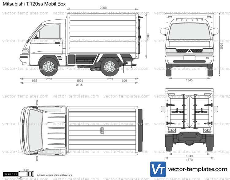 Mitsubishi T.120ss Mobil Box