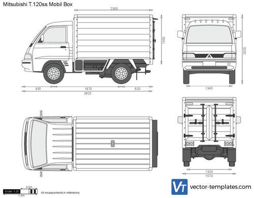 Mitsubishi T.120ss Mobil Box