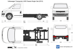 Volkswagen Transporter T5.2 LWB Chassis Single Cab