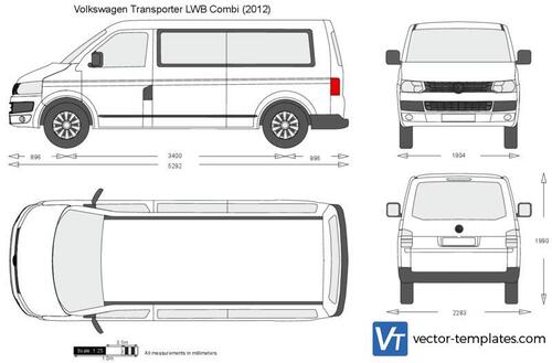 Volkswagen Transporter T5.2 LWB Combi