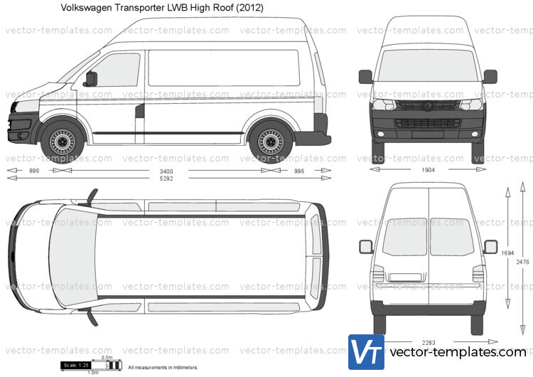 Volkswagen Transporter T5.2 LWB High Roof