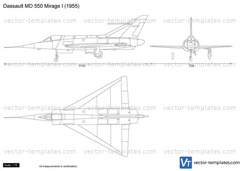 Dassault MD 550 Mirage I