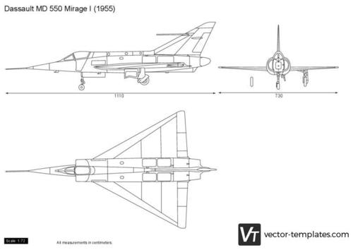 Dassault MD 550 Mirage I