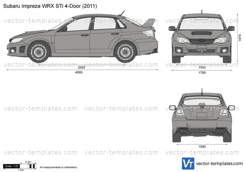 Subaru Impreza WRX STi 4-Door