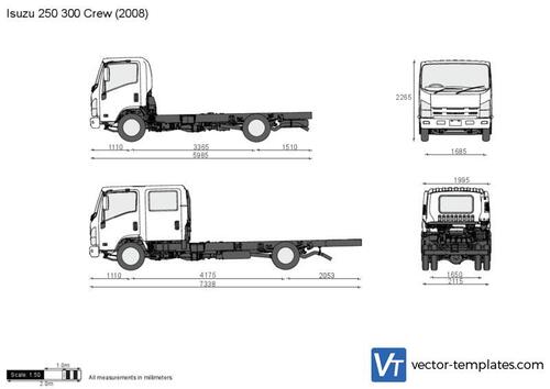 Isuzu 250 300 Crew