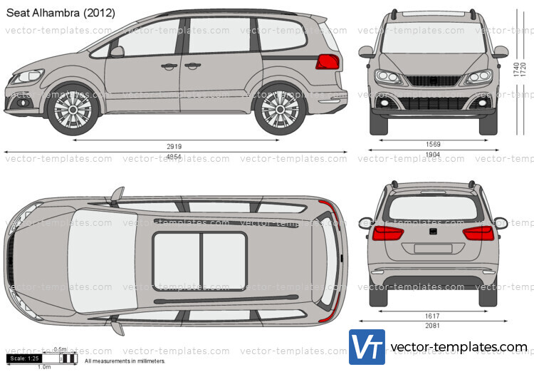 Seat Alhambra as car subscription