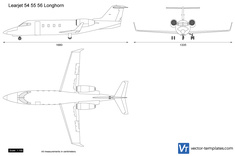 Learjet 54 55 56 Longhorn