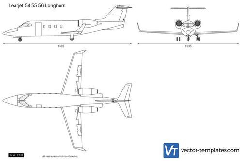 Learjet 54 55 56 Longhorn