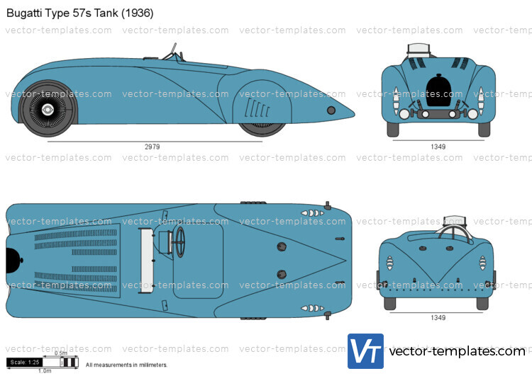 Bugatti Type 57s Tank