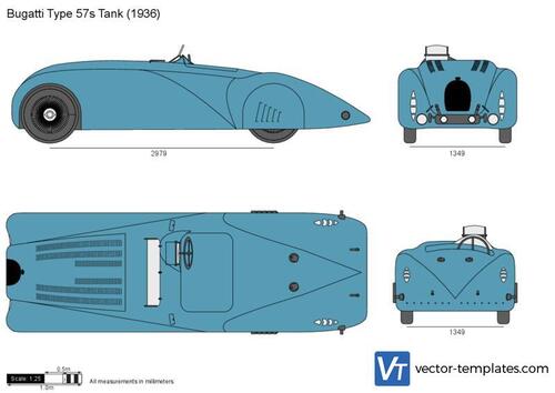 Bugatti Type 57s Tank