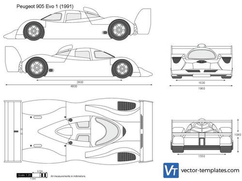 Peugeot 905 Evo 1