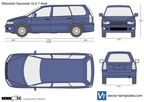 Mitsubishi Spacestar GLX 7-Seat