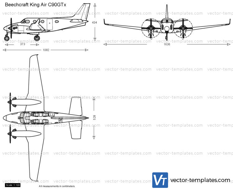 Download Templates - Modern airplanes - Beechcraft - Beechcraft ...