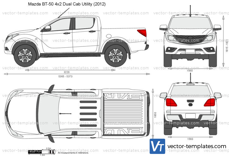 Mazda BT-50 4x2 Dual Cab Utility