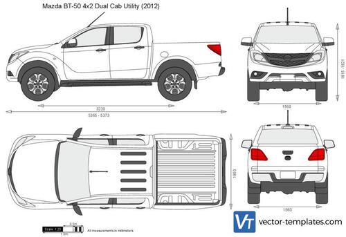 Mazda BT-50 4x2 Dual Cab Utility