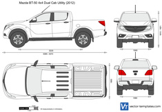 Mazda BT-50 4x4 Dual Cab Utility