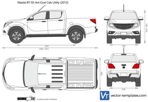 Mazda BT-50 4x4 Dual Cab Utility