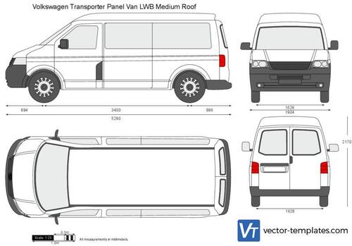 Volkswagen Transporter T5 Panel Van LWB Medium Roof