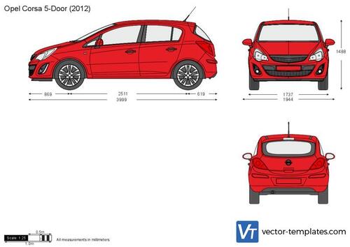 Opel Corsa D 5-Door