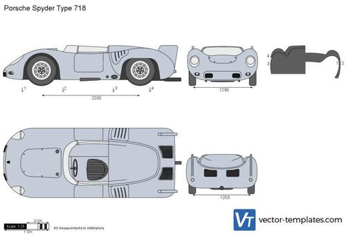 Porsche Spyder Type 718