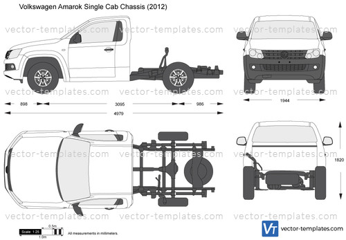 Volkswagen Amarok Single Cab Chassis