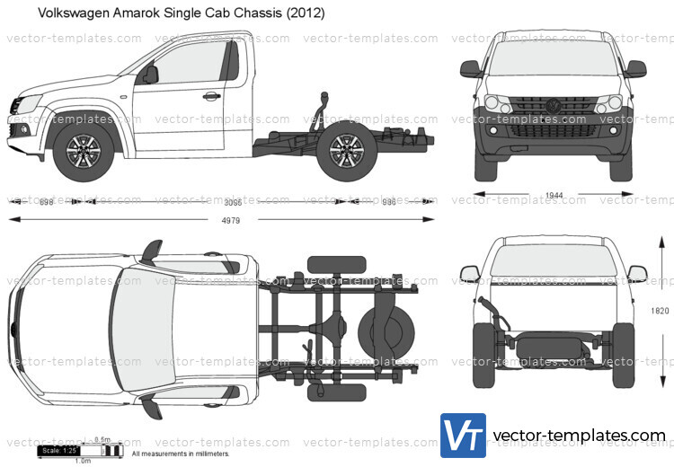 Volkswagen Amarok Single Cab Chassis