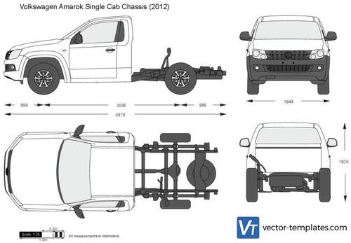 Volkswagen Amarok Single Cab Chassis