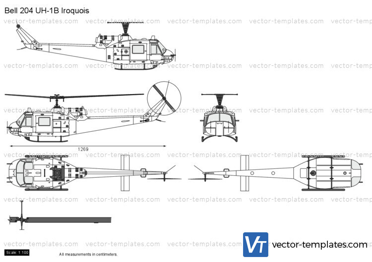 Bell 204 UH-1B Iroquois