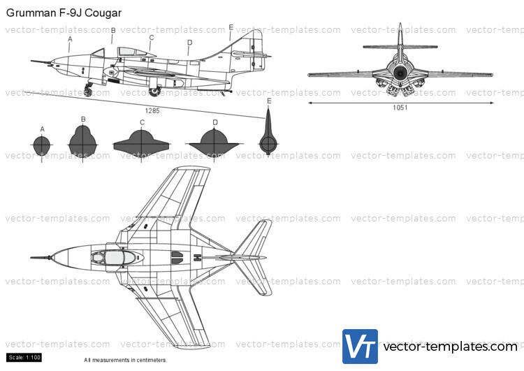 Grumman F-9J Cougar