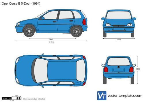 Opel Corsa B 5-Door