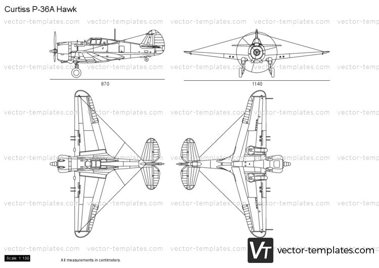 Curtiss P-36A Hawk