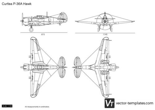 Curtiss P-36A Hawk