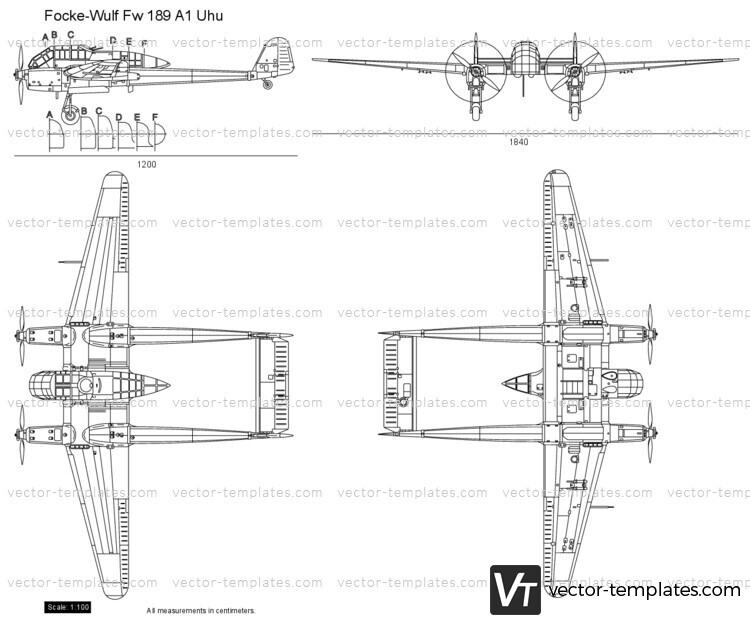 Focke-Wulf Fw 189 A1 Uhu