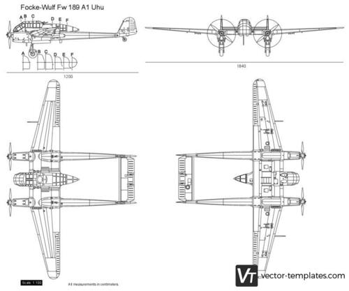 Focke-Wulf Fw 189 A1 Uhu