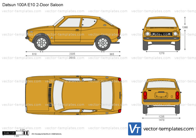 Datsun 100A E10 2-Door Saloon