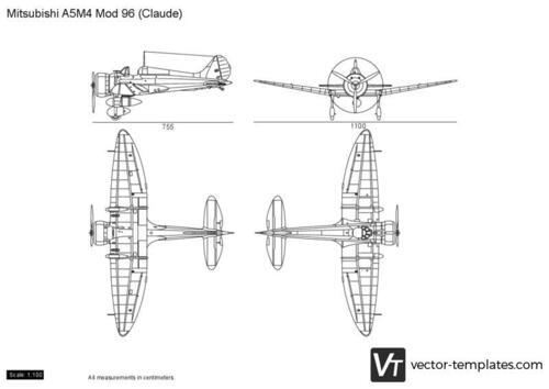 Mitsubishi A5M4 Mod 96 (Claude)