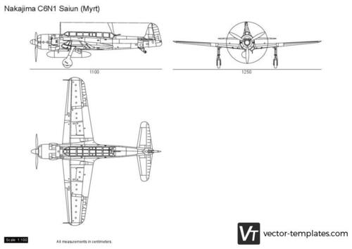 Nakajima C6N1 Saiun (Myrt)