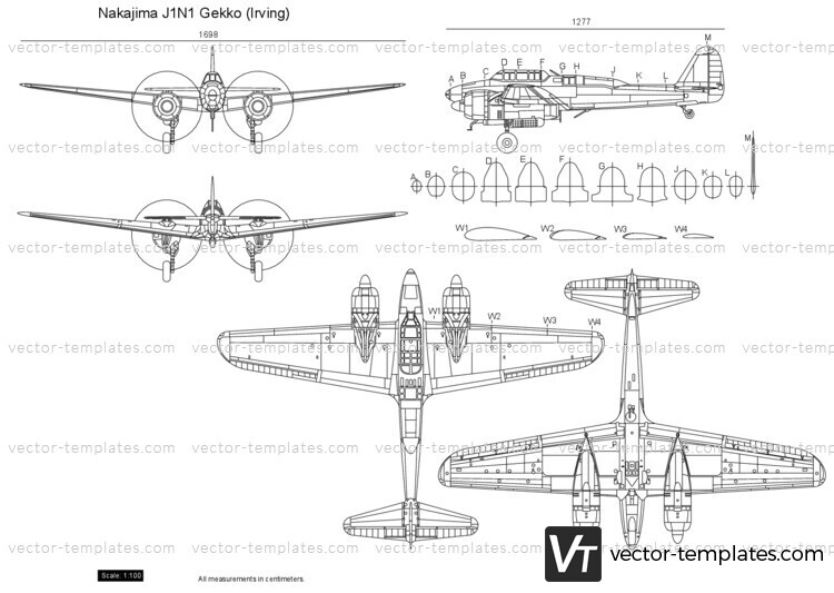 Nakajima J1N1 Gekko (Irving)