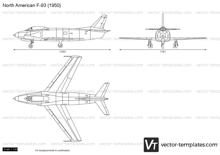 North American F-93