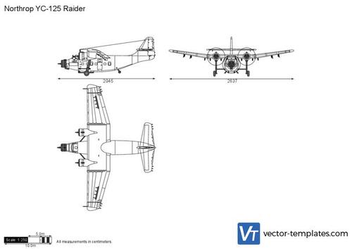 Northrop YC-125 Raider