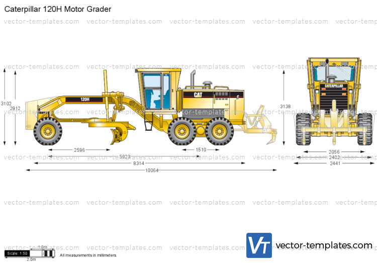 Caterpillar 120H Motor Grader