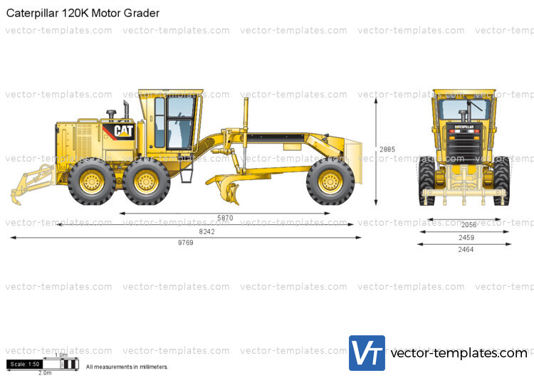 Caterpillar 120K Motor Grader