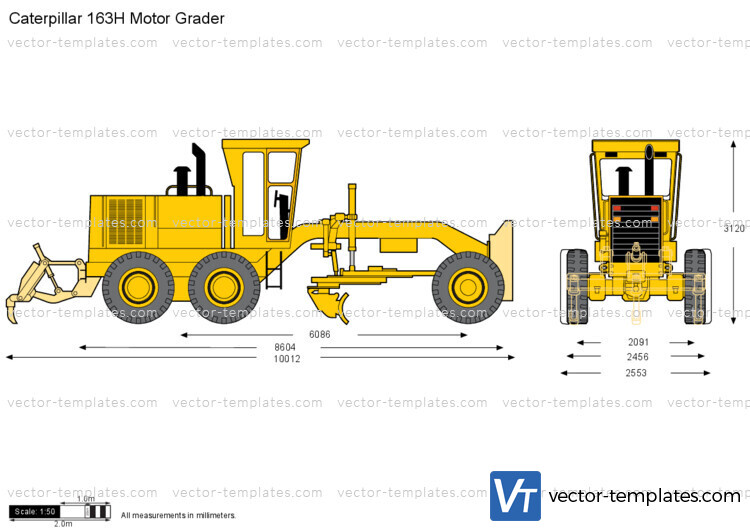 Caterpillar 163H Motor Grader